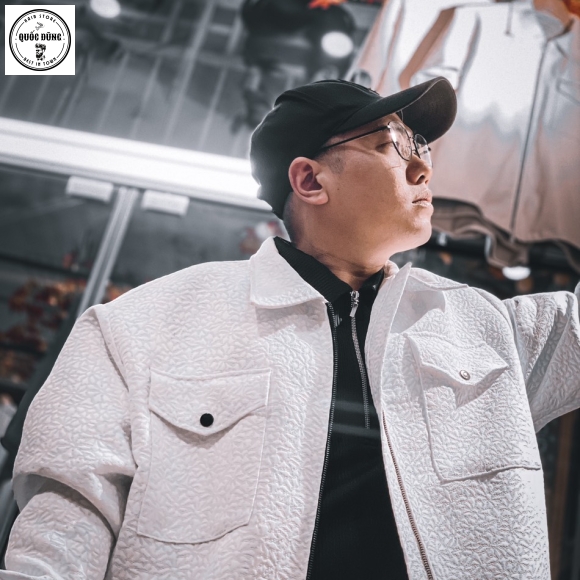 Crop Jacket Trắng size M,L